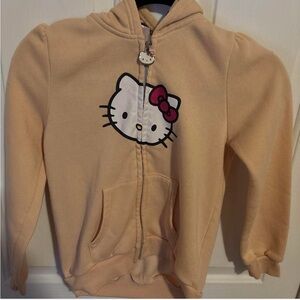 Hello Kitty Soft Peach Kids Hoodie